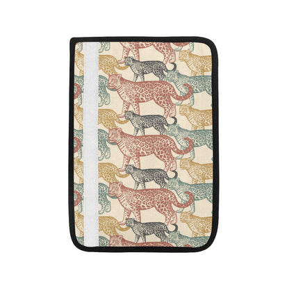Jaguar Pattern Print Design 01 Car Seat Belt Cover