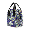 Anemone Pattern Print Design AM06 Insulated Lunch Bag