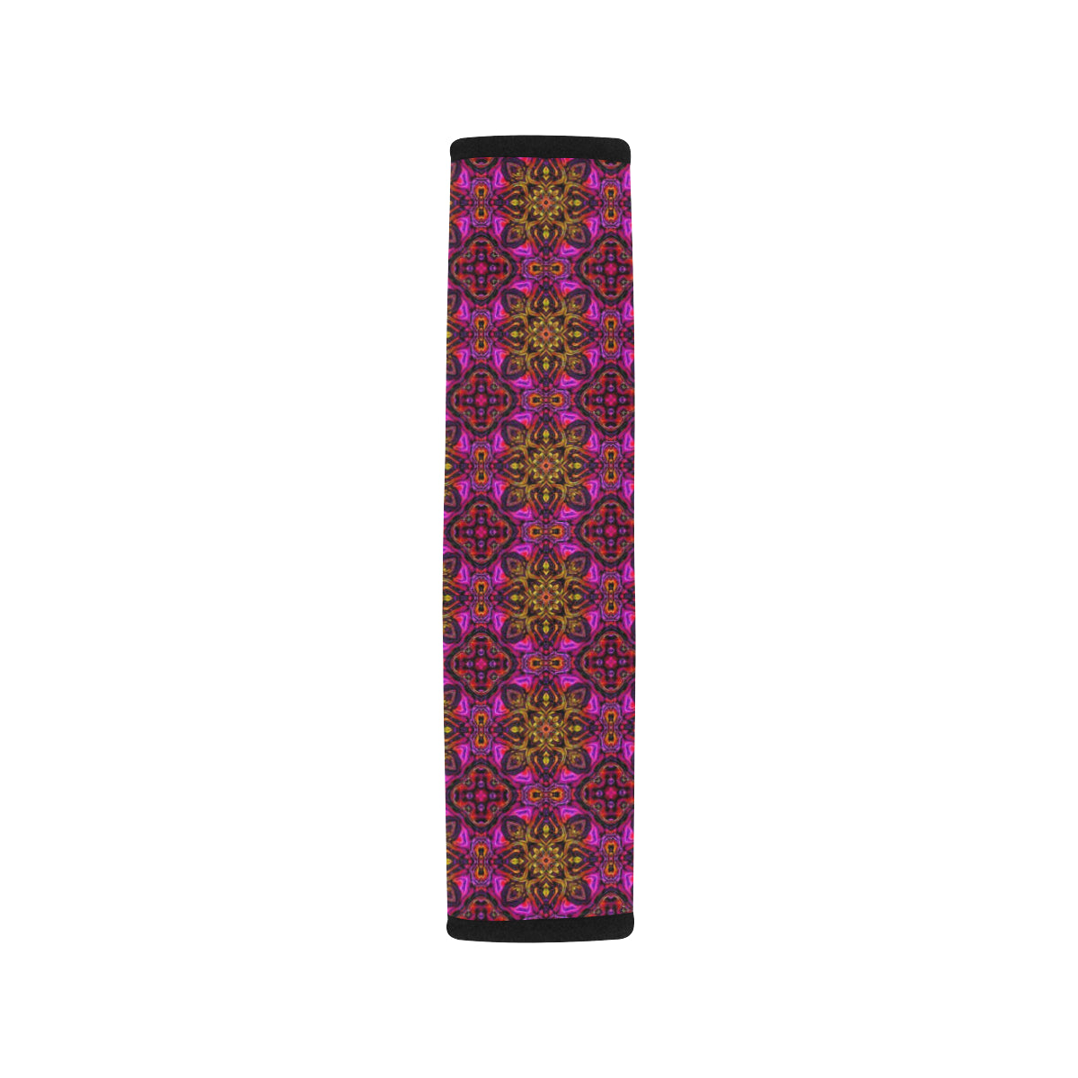 kaleidoscope Abstract Print Design Car Seat Belt Cover