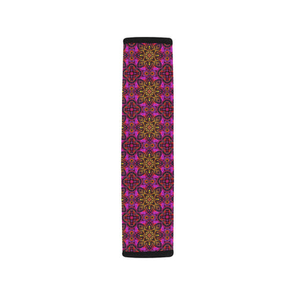 kaleidoscope Abstract Print Design Car Seat Belt Cover