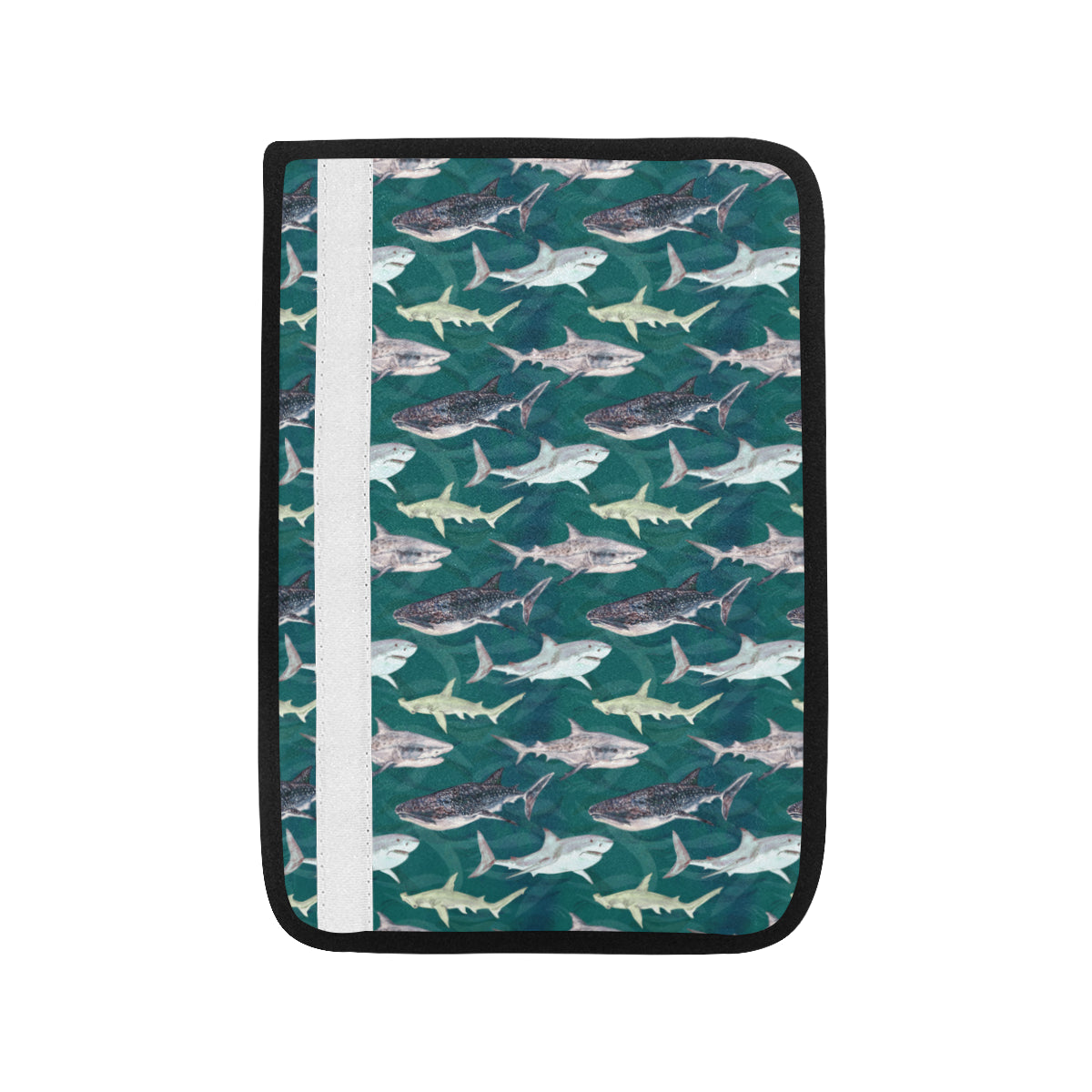 Shark Style Print Car Seat Belt Cover