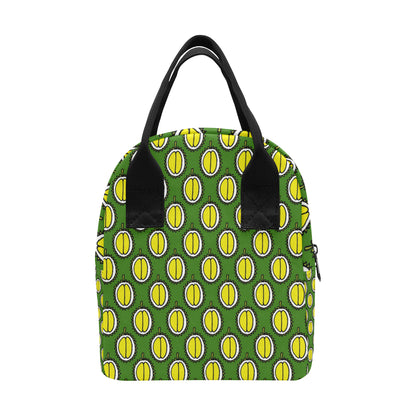 Durian Pattern Print Design DR01 Insulated Lunch Bag