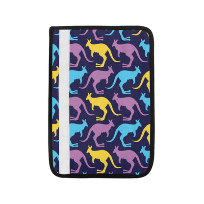 Kangaroos Pattern Print Design 02 Car Seat Belt Cover