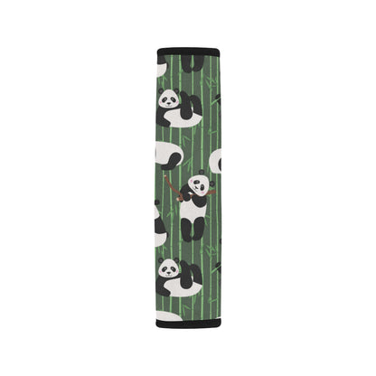 Panda Pattern Print Design A04 Car Seat Belt Cover