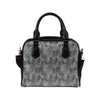 Camouflage Fern Pattern Print Design 05 Shoulder Handbag