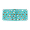 Beagle Pattern Print Design 05 Men's ID Card Wallet