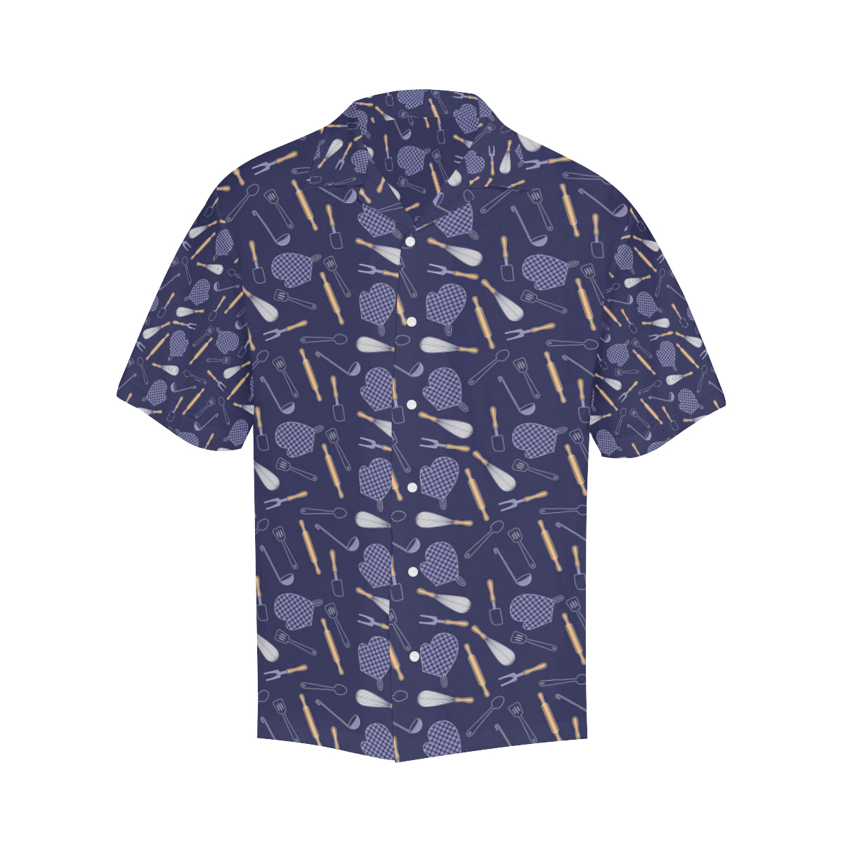 Cooking Kitchen Tools Pattern Print Design 04 Men's Hawaiian Shirt