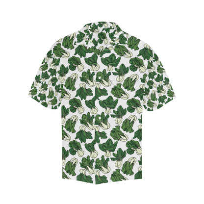 Bok Choy Pattern Print Design 02 Men's Hawaiian Shirt
