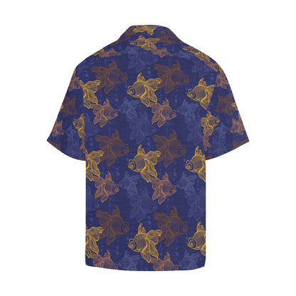 Goldfish Pattern Print Design 01 Men's Hawaiian Shirt