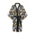 Angel Pattern Print Design 04 Women's Short Kimono