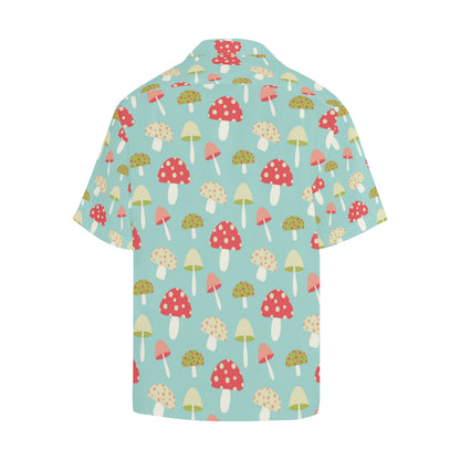 Mushroom Pattern Print Design A01 Men's Hawaiian Shirt