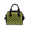 Lovebird Pattern Print Design 01 Shoulder Handbag