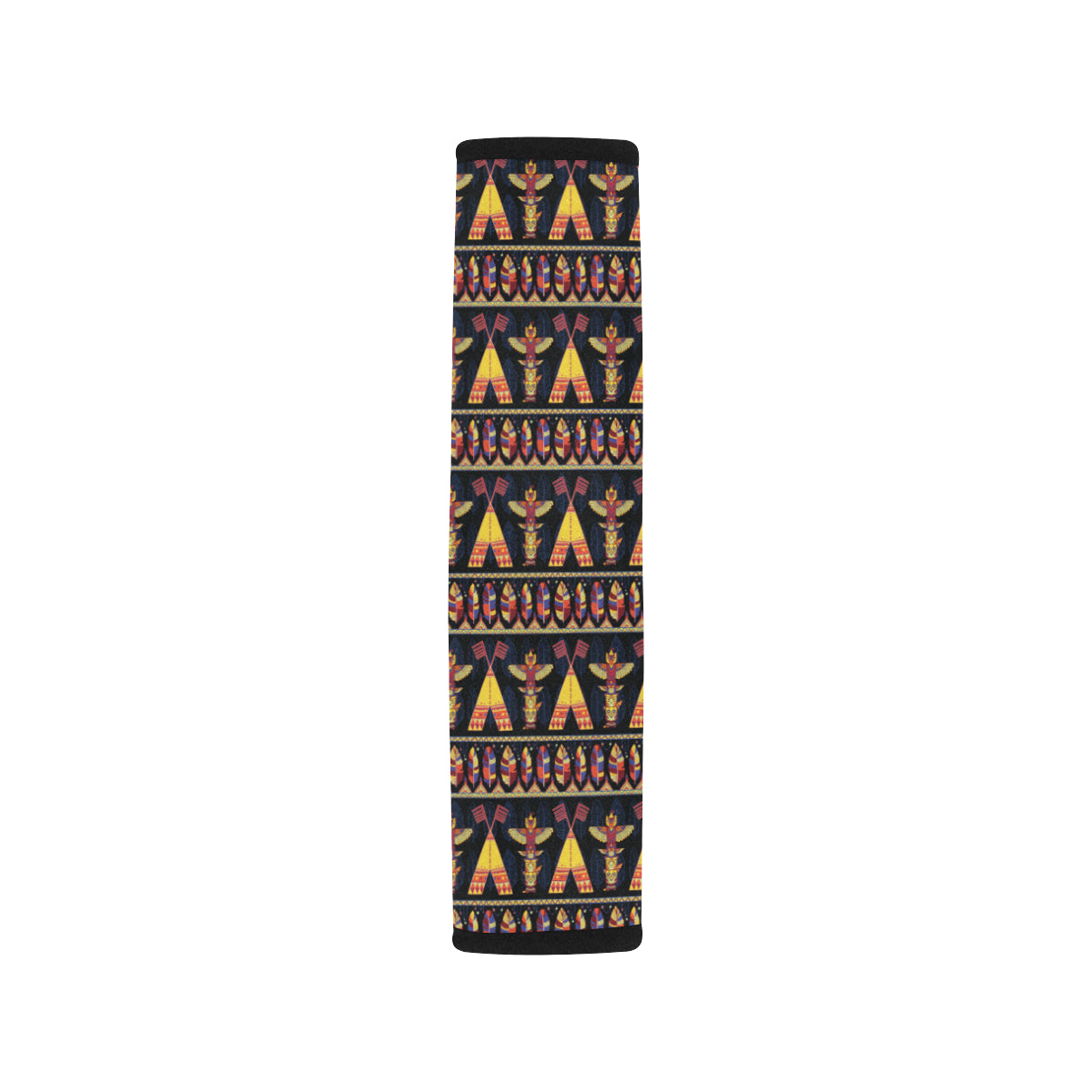 Totem Pole Design Car Seat Belt Cover