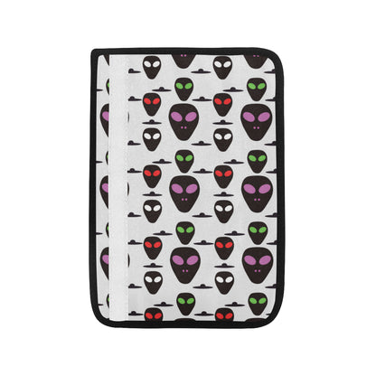 Alien Pattern Print Design 06 Car Seat Belt Cover