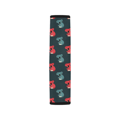 Koala Pattern Print Design 02 Car Seat Belt Cover