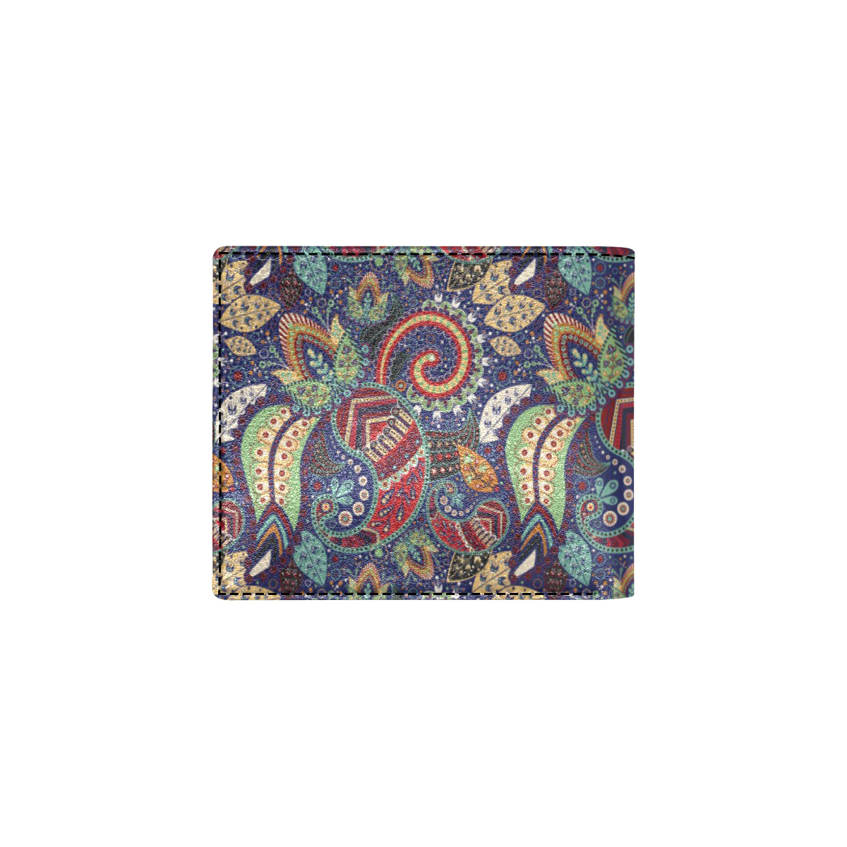 Paisley Boho Pattern Print Design A03 Men's ID Card Wallet