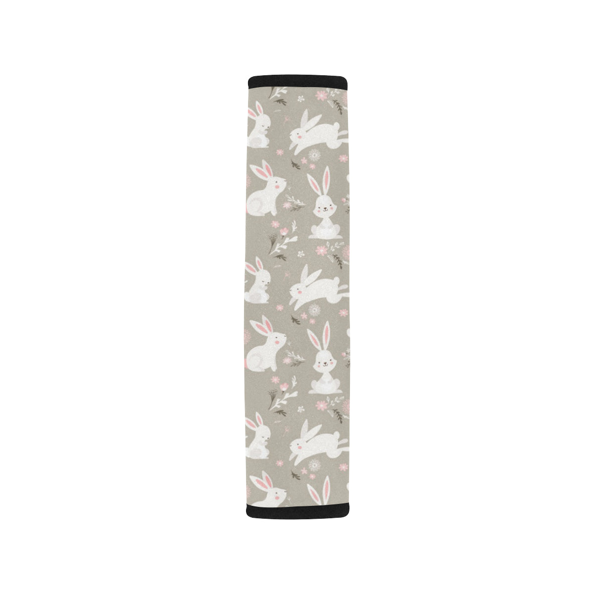 Rabbit Pattern Print Design RB03 Car Seat Belt Cover