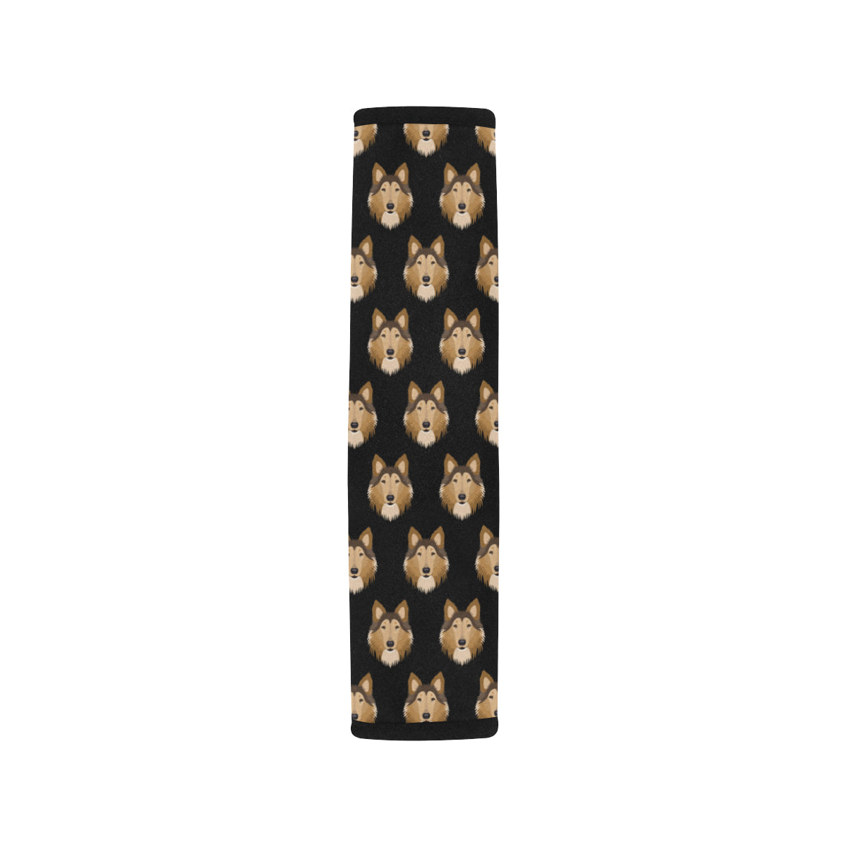 Collies Pattern Print Design 01 Car Seat Belt Cover