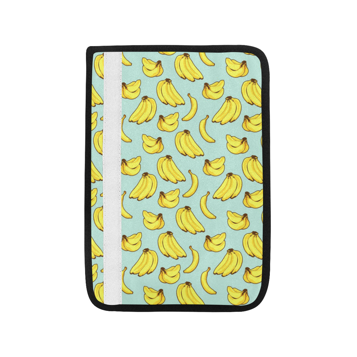 Banana Pattern Print Design BA04 Car Seat Belt Cover