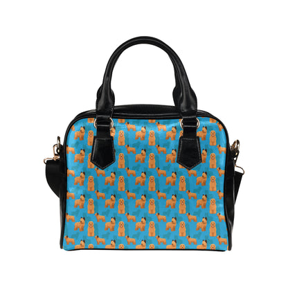 Briards Pattern Print Design 01 Shoulder Handbag