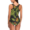 Bird Of Paradise Pattern Print Design BOP013 Women Swimsuit