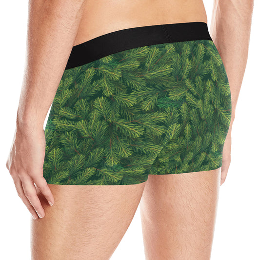 Christmas Tree Pattern Print Design 02 Men's Boxer Briefs