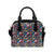 Mermaid Pattern Print Design 08 Shoulder Handbag