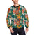 Amaryllis Pattern Print Design AL06 Men Long Sleeve Sweatshirt