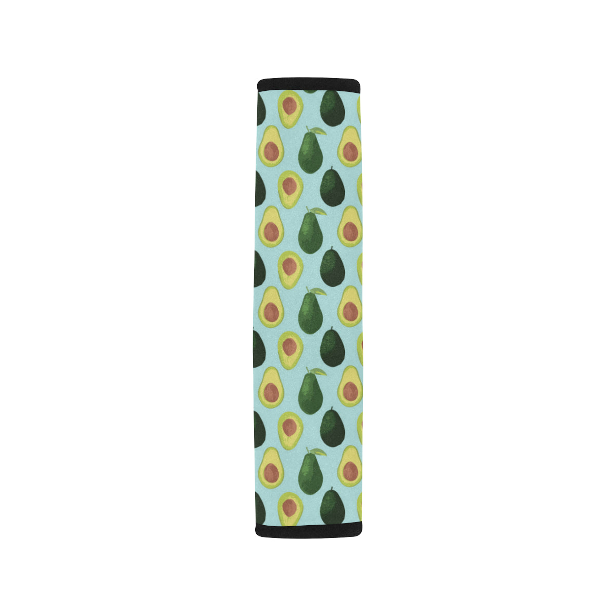Avocado Pattern Print Design 04 Car Seat Belt Cover