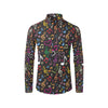 Music note Pattern Print Design A01 Men's Long Sleeve Shirt