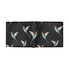 Hummingbird Pattern Print Design 06 Men's ID Card Wallet