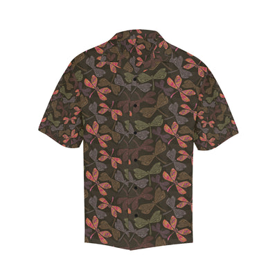 Dragonfly Pattern Print Design 02 Men's Hawaiian Shirt