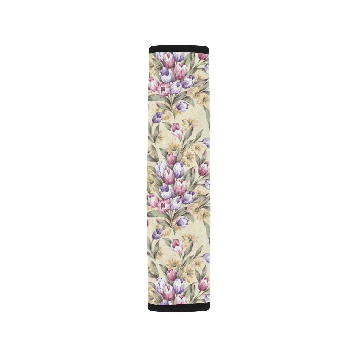 Tulip Pattern Print Design TP04 Car Seat Belt Cover