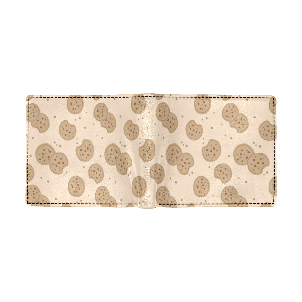 Biscuit Pattern Print Design 02 Men's ID Card Wallet