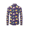 Sea Turtle Color Smile Men's Long Sleeve Shirt