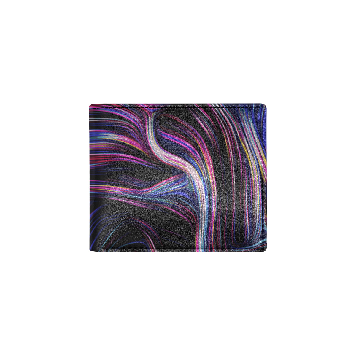 Liquid Pattern Print Design 01 Men's ID Card Wallet