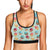 Cupcake Pattern Print Design 01 Sports Bra