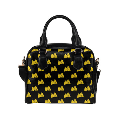 Nachos Pattern Print Design A02 Shoulder Handbag