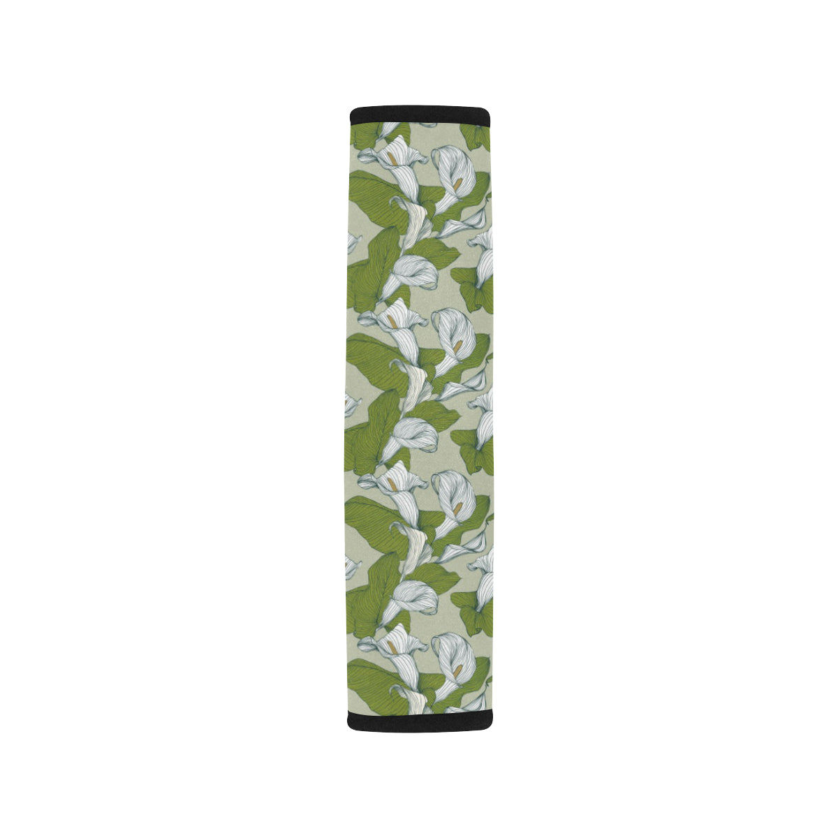 Lily Pattern Print Design LY08 Car Seat Belt Cover