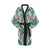 Bird Of Paradise Pattern Print Design BOP01 Women Kimono Robe