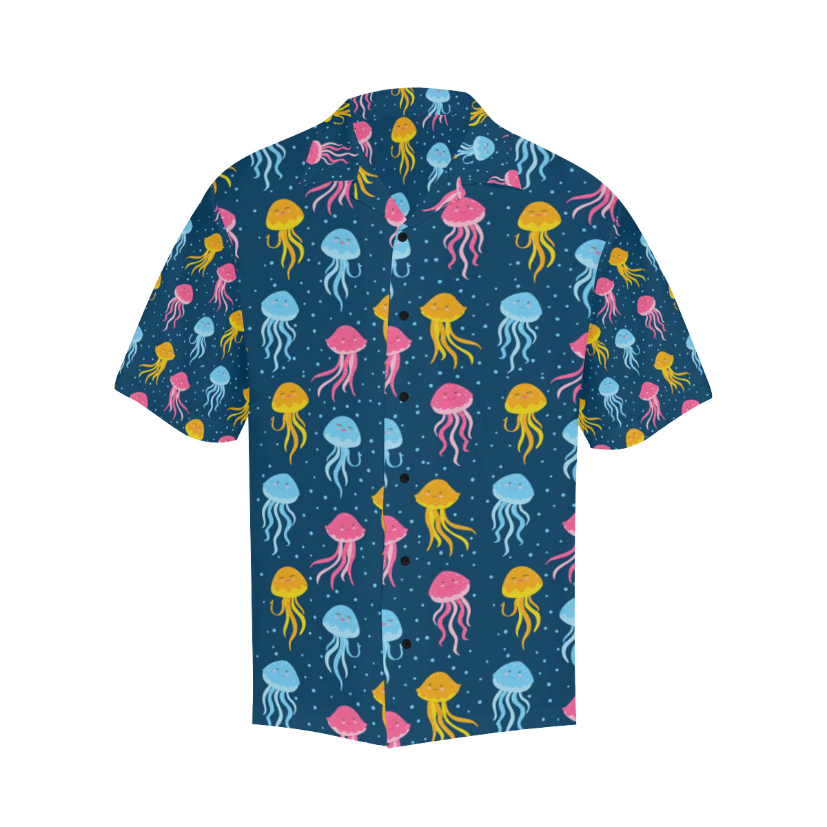 Jellyfish Pattern Print Design 04 Men's Hawaiian Shirt