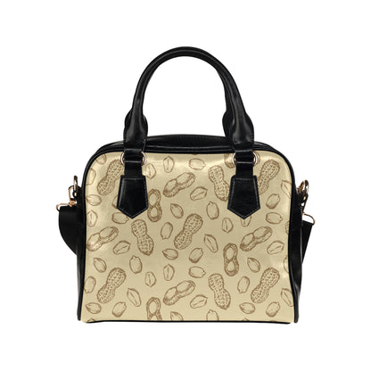 Peanut Pattern Print Design A02 Shoulder Handbag