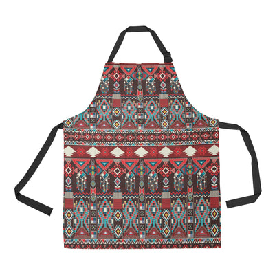 Tribal Aztec Indians native american Apron with Pocket