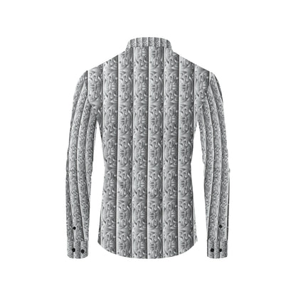 Celtic Pattern Print Design 03 Men's Long Sleeve Shirt