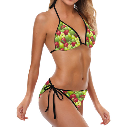 Apple Pattern Print Design AP03 Bikini