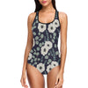 Anemone Pattern Print Design AM01 Women Swimsuit