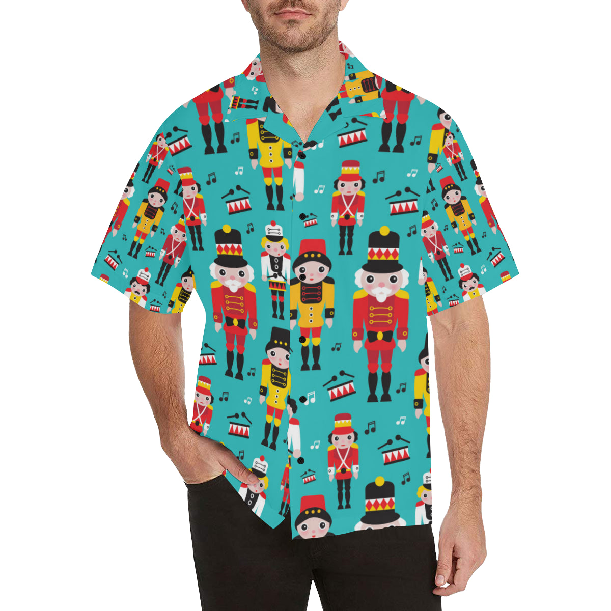 Nutcracker Pattern Print Design A03 Men's Hawaiian Shirt