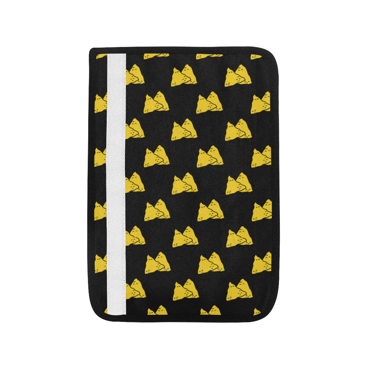 Nachos Pattern Print Design A02 Car Seat Belt Cover