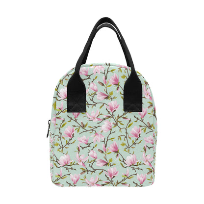 Magnolia Pattern Print Design MAG04 Insulated Lunch Bag