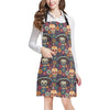 sugar skull Maxican Pattern Apron with Pocket